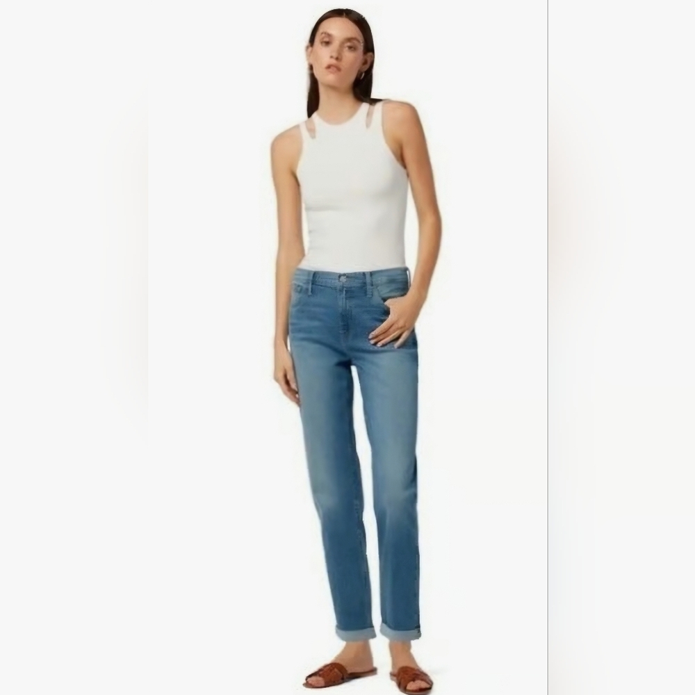 HUDSON Natalie Midrise Slim Boyfriend Crop‎ Jeans 29 NICE